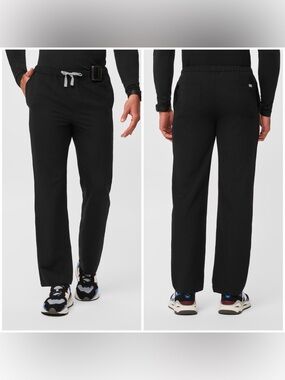 Figs Pisco Basic Black Scrub Pants™ (Size L/T)